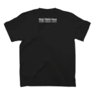 끼순이 のthey/them/their WHITE スタンダードTシャツの裏面