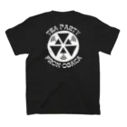 TEA PARTY Dance ShopのTEA PARTY バックプリントTシャツ Black Regular Fit T-Shirtの裏面