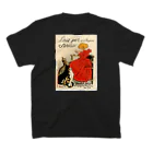 Le cabinet de curiositéのLait pur Sterilisé de la Vingeannen, Théophile Alexandre Steinlen（背面） スタンダードTシャツの裏面