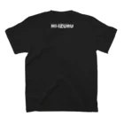 HI-IZURUのHI-IZURUロゴマーク　Tシャツ Regular Fit T-Shirtの裏面