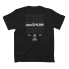 CLMX GOODS "2024"のCLMX × iamSHUM "2018-2022" Black スタンダードTシャツの裏面