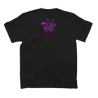 いゆいのご覧のスポンサーTシャツ_PURPLE Regular Fit T-Shirtの裏面