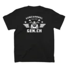 原付専門店　げんチャんねるのちょこみ　GENch ver. スタンダードTシャツの裏面