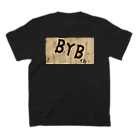 BYBチャンネルのYouTubeアイコン スタンダードTシャツの裏面