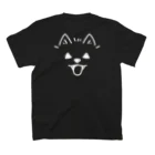 イラスト MONYAAT のバックプリント 近すぎるポメラニアン04　ハロウィン スタンダードTシャツの裏面