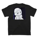 阿弥陀クジオの暇しちゃってるガール スタンダードTシャツの裏面