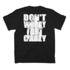 ASCENCTION by yazyのDON'T WORRY BE CRAZY(22/10) スタンダードTシャツの裏面