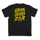 有明ガタァ商会のGATA you LIVE スタンダードTシャツの裏面