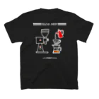 cafe津別珈琲 ☕️自家焙煎コーヒー&スイーツのHAND DRIP スタンダードTシャツの裏面