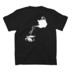 りょく茶のBlackTeaシャツ スタンダードTシャツの裏面