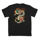 Siderunの館 B2の【バックプリント】白龍 Regular Fit T-Shirtの裏面