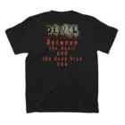 PALA's SHOP　cool、シュール、古風、和風、のDEVIL　「Just the way you are .」 スタンダードTシャツの裏面