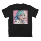 fashionAIのfashionAI製バックプリント スタンダードTシャツの裏面