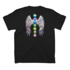 💖宇宙整体♪🌈♪こころからだチャンネル♪💖のuniversalPrincess healing rainbow スタンダードTシャツの裏面