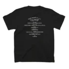 Mika Hirayamaの赤い鍵盤ハーモニカ隊公式グッズ スタンダードTシャツの裏面