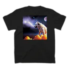 spaceinudogのspace inu dog4 スタンダードTシャツの裏面