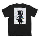 owl's shopのグリッチしてみたり Regular Fit T-Shirtの裏面