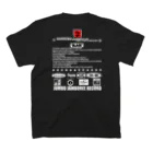 化楽オフィシャルグッズ販売の20周年ワンマンライブT　濃色 スタンダードTシャツの裏面