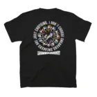 王子のアパレル SnprinceのSnp×9ine SneakersCircle スタンダードTシャツの裏面