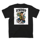 AMAKUSANTAのエギング大会 Regular Fit T-Shirtの裏面