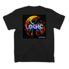 Logic RockStar のLOGIC スタンダードTシャツの裏面