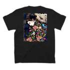 mingo-Edenの花喰鬼（バックプリント） スタンダードTシャツの裏面