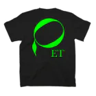 Egyptian TriangleのET "Q" GRN Regular Fit T-Shirtの裏面