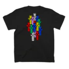 sting sting.410410のsting sting.Cross multicolor logo(BK) Regular Fit T-Shirtの裏面