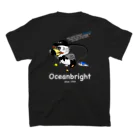 Oceanbright official のOceanbright 2023 dark color スタンダードTシャツの裏面