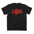  Black LepusのLepusロゴ スタンダードTシャツの裏面