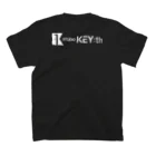 studiokeythのキースTシャツ スタンダードTシャツの裏面