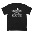 touhu_channelの女性用とうふちゃんねるオリジナルのTシャツ Regular Fit T-Shirtの裏面