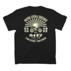 カブヌシ 商會（SUZURI店）のカイヌシ 鉄猿 5速 Regular Fit T-Shirtの裏面