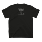 １＋１ワニ 【 必殺技プロレス 】のシートルズ（黒） Regular Fit T-Shirtの裏面