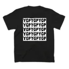 YUGRAPHIC shop「YGP」のYGP Tshirt Black 티셔츠の裏面