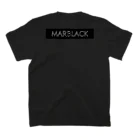 MARBLACK公式オンライングッズのMARBLACK公式アパレル スタンダードTシャツの裏面