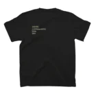 anuminousfactoryのLIFEFIRE スタンダードTシャツの裏面