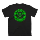 いちみるshopのWRMT GREEN LOGO スタンダードTシャツの裏面