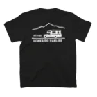 HOKKAIDO VANLIFEのHOKKAIDO VANLIFE スタンダードT（濃色） スタンダードTシャツの裏面