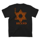 RG Jumble MarketのYB六芒星 Orange スタンダードTシャツの裏面