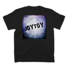 Joytoy-official_goodsのjoy T ブラック スタンダードTシャツの裏面