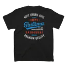 kg_shopの[★バック] Saitama -Vintage- (濃色Tシャツ専用) Regular Fit T-Shirtの裏面