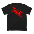 TRYGETサンプル実験中のTRYGET 黒　Ver2 スタンダードTシャツの裏面