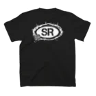 Chara Tiger motorcycleの【公式】茨城SRミーティングTシャツ白×黒 Regular Fit T-Shirtの裏面