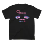 NewGameのメンヘラ女　英語 Regular Fit T-Shirtの裏面