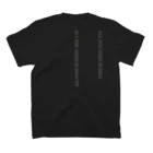 100BEERS_SUZURIのAYNIH ユーコ•那加毛 BOX LOGO VINTAGE  スタンダードTシャツの裏面