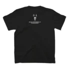 拒絶画廊👁️👁️👁️のkyXzetu_666 evilsatanicgangsta スタンダードTシャツの裏面