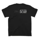 月夜のタツノオトシゴのFind the swirl cat2 スタンダードTシャツの裏面