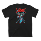 InvadersのGRAFF "INVADE"(WITH INVA_TAM) スタンダードTシャツの裏面