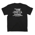 なかじまのLino La Iwaki "record label" hommage （white） スタンダードTシャツの裏面